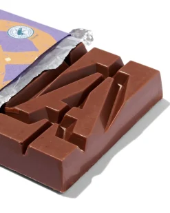 chocoladereep melk toffee pretzel 180gram