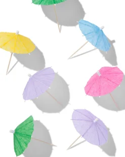 cocktailprikkers parasol - 25 stuks