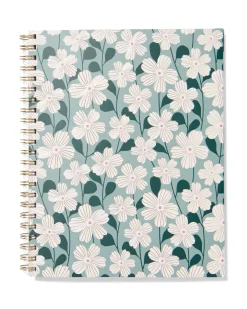 collegeblok A4 gelinieerd bloemen