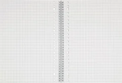 collegeblok A4 geruit 10x10mm kraft