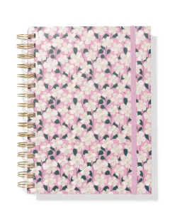 collegeblok 4-in-1 A5 gelinieerd bloemen