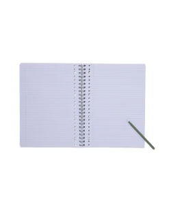 collegeblokken blauw A4 gelinieerd - 3 stuks