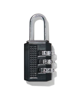 combinatie hangslot met 3 cijfers 5.5x2.5x1