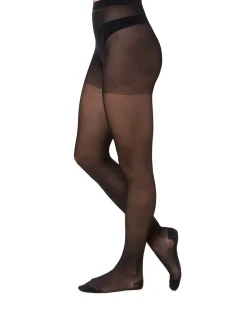 comfort panty matt-mousse 30 denier zwart