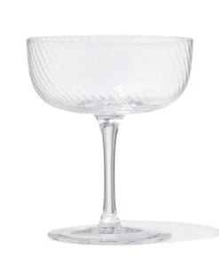 coupe Bergen glas twist reliëf