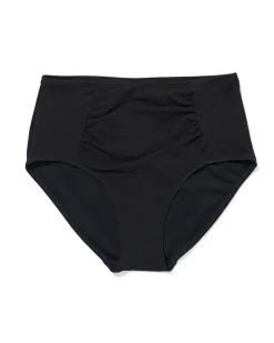 dames bikinibroekje control hoge taille zwart