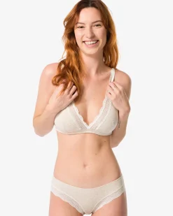 dames brazilian rib met kant naturel