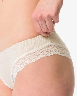 dames brazilian rib met kant naturel