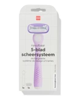 dames scheersysteem 5 bladen