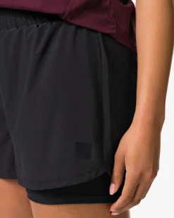 dames sportshort zwart