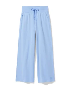 dames sweatbroek loose fit lichtblauw