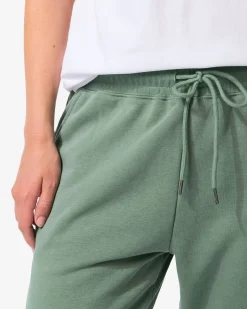 dames sweatbroek middengroen