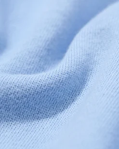 dames sweatshort lichtblauw