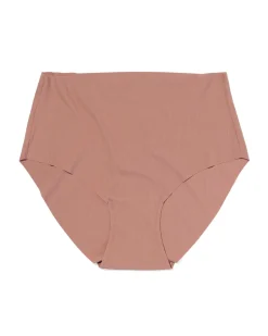 dames tailleslip micro rib ultimate comfort lichtbruin
