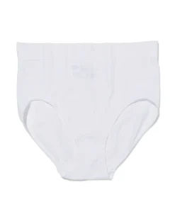 dames tailleslip naadloos micro wit