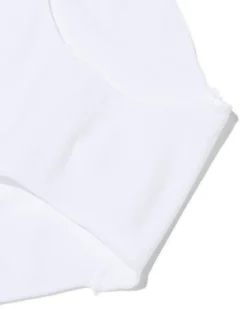 dames tailleslip naadloos micro wit