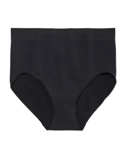 dames tailleslip naadloos micro zwart