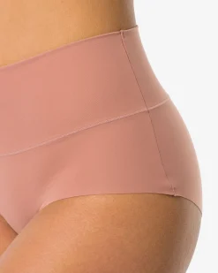 dames tailleslip smoothing lichtbruin
