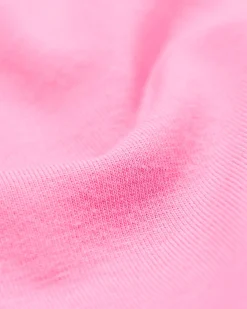 dames T-shirt boxy fit roze