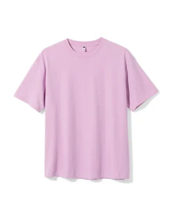 dames T-shirt Do oversized fit lila