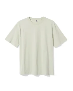 dames T-shirt Do oversized fit lichtgroen