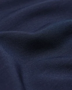 dames T-shirt Elly relaxed fit jersey donkerblauw