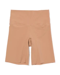 damesbiker smoothing hoge taille lichtbruin