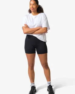 damesbikershort kort zwart