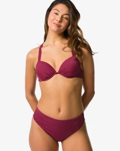 damesbikinibroekje Dana donkerrood