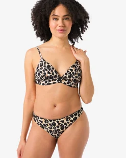 damesbikinibroekje rib multi
