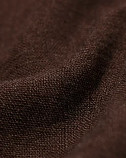 damesblouse Dawn donkerbruin