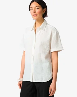 damesblouse Kai wit