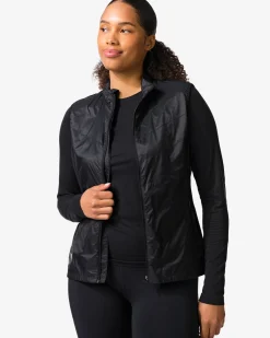 damesbodywarmer zwart