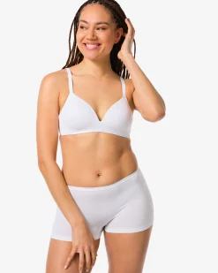 damesboxer naadloos micro wit