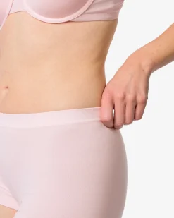 damesboxer naadloos micro lichtroze