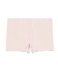 damesboxer naadloos micro met kant naturel