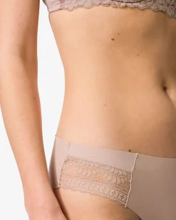 damesbrazilian micro met kant beige
