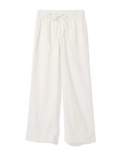 damesbroek Lila wide fit wit