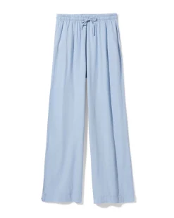 damesbroek Tatum regular fit lichtblauw