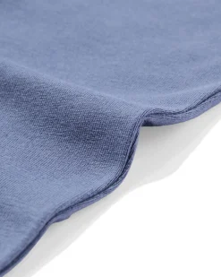 dameshemd katoen blauw