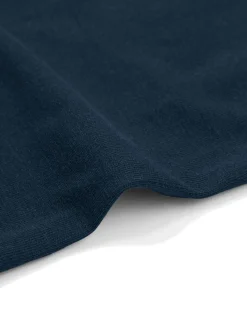 dameshemd katoen donkerblauw