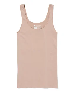 dameshemd naadloos micro beige