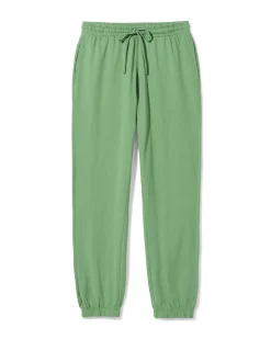 damespyjamabroek jersey groen
