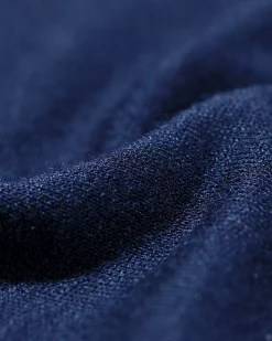 damespyjamabroek viscose donkerblauw