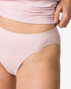 damesslip naadloos micro lichtroze