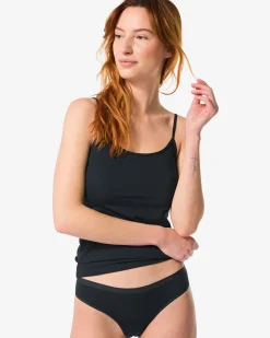 damesslip perfect comfort katoen zwart