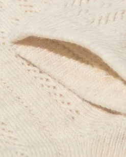 damessokken ajour beige