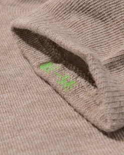 damessokken bamboe beige