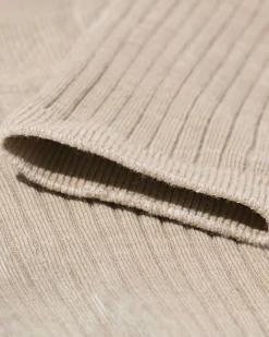 damessokken wol beige