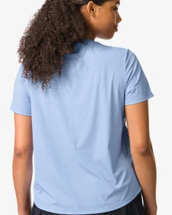 damessportshirt lichtblauw